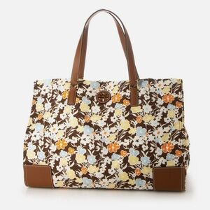 Tory Burch Ella Nylon Printed Tote Reverie
